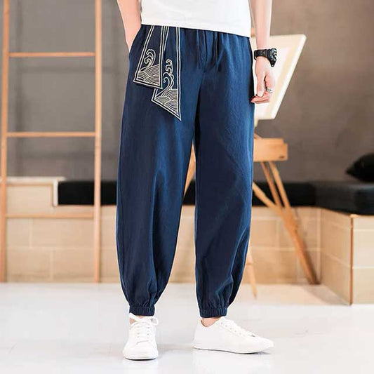 Japanese Kimono Pants - Harem Pants Men