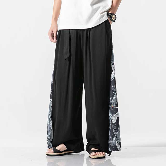 Harajuku Hakama Trousers - Harem Pants Men
