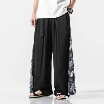 Harajuku Hakama Trousers - Harem Pants Men