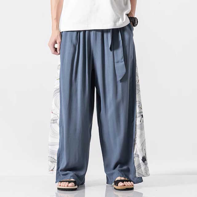 Harajuku Hakama Trousers - Harem Pants Men