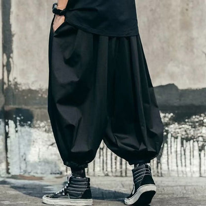Jogger Hakama Trousers - Harem Pants Men